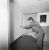 Arbetsbilder ombord på isbr. Tor