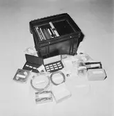 Reservdelslåda hydrofon televerkst.