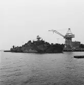 Minfartyget Älvsborg vid kajen