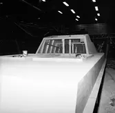 Stridsbåt CG 13 i plastverkstan