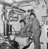 Arbetsbilder ombord på MO2 Älvsborg