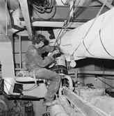 Arbetsbilder ombord på MO2 Älvsborg