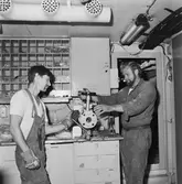 Arbetsbilder ombord på MO2 Älvsborg