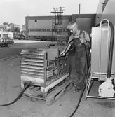 Underhållsarbeten maskin