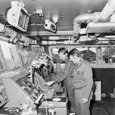 Arbetsbilder ombord på M76 Ven k-v nytt