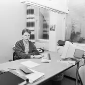 Praoelever i maskinverkst.