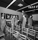 Informationsmöte för samtliga anställda matsalen