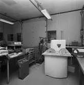 Int av nya hydralrum maskinverkst.