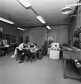 Int av nya hydralrum maskinverkst.