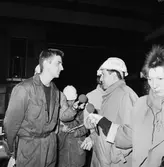 Industriministern besöker varvet