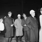 Industriministern besöker varvet