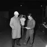 Industriministern besöker varvet