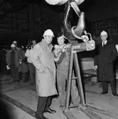 Industriministern besöker varvet