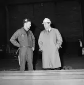 Industriministern besöker varvet