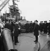 M 76 Ven överlämnas till Marinen