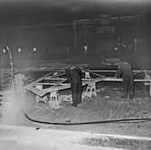 Hyvling av ribbsp. formen till testriggen 2000 flakhallen