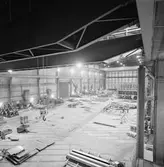 Int av plåt, svetsverkst, flakhallen o skrovhallen