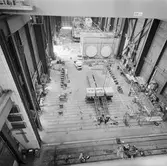 Int av plåt, svetsverkst, flakhallen o skrovhallen