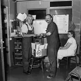 Dragning av vinnaren på motionskorten