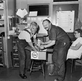 Dragning av vinnaren på motionskorten