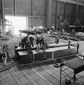 Tillverkning av lanserbalkar till krigsbroar