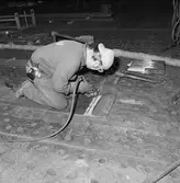 Tillverkning av lanserbalkar till krigsbroar