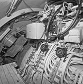 Int av sjöhunden (ubåt) maskinrummet