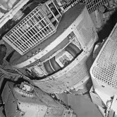 Int av sjöhunden (ubåt) maskinrummet