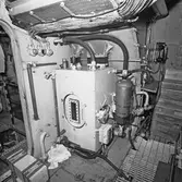 Int av sjöhunden (ubåt) maskinrummet