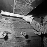 Botten på kkv Göteborg i docka 4