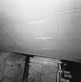 Botten på kkv Göteborg i docka 4