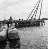 Översiktsbilder av östra kölhalningsbroarna