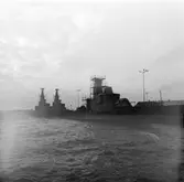 Rälsen till svetsmaskinen i brännhuset