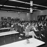 Arbetsplatsmöte i matsalen Vd. H. Hedman kv.nytt