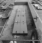 Provbelastning av lanserbalkar till krigsbro