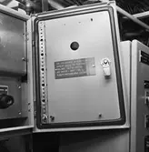 HTI panel och el kopplingslådor ombord på kkv typ Göteborg beskrivn.