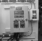 HTI panel och el kopplingslådor ombord på kkv typ Göteborg beskrivn.