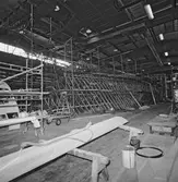 Singapore fartyget i plastverkst. båt NR 1