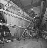 Singapore fartyget i plastverkst.