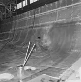 Singapore fartyget i plastverkst.