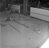 Olika arbetsobjekt till A19 Ubåten i plåtverkst.