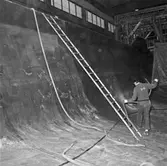 Singapore fartyget i plastverkst.