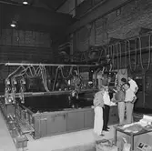 Ny svetsmaskin i plåtverkst.