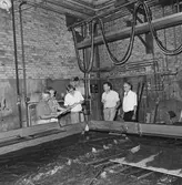 Ny svetsmaskin i plåtverkst.