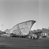 Transport av Singapore skrovet