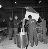 Prov med plastroder till Ubåt