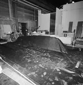 Kärnbordläggn. på båt nr 2 Singapore fartyget