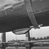 Sjösättning av PTRB. Kaparen