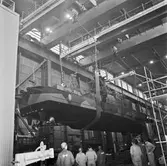 Sjösättning av PTRB. Kaparen