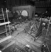 Arbete med förstäven till Rb Nynäshamn